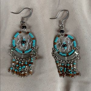 Dreamcatcher earrings